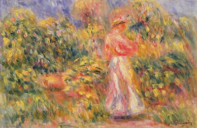 Donna in un paesaggio, 1916 da Pierre Auguste Renoir